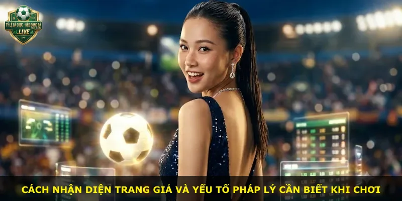 Cách nhận diện trang giả và yếu tố pháp lý cần biết khi chơi